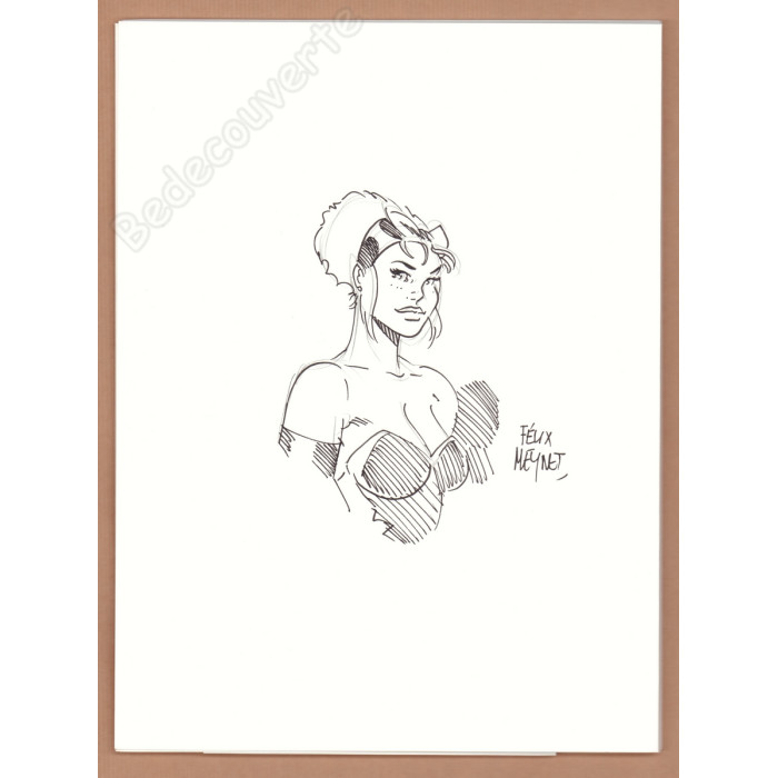 Meynet - Portfolio Il était 7 fois n°32 + Dédicace n°40/77