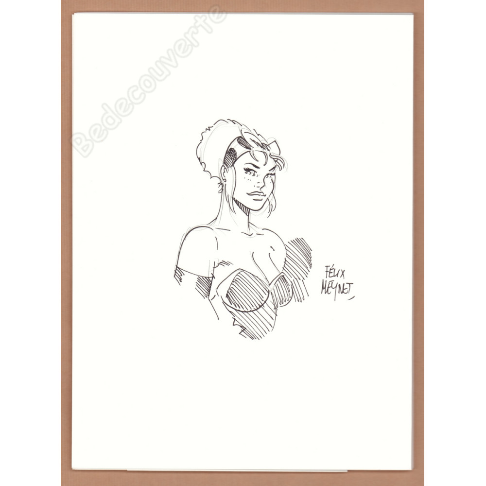 Meynet - Portfolio Il était 7 fois n°32 + Dédicace n°40/77