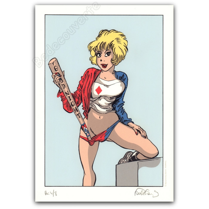 Walthéry - Natacha Manarharley Quinn