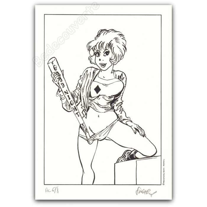 Walthéry - Natacha Manarharley Quinn NB