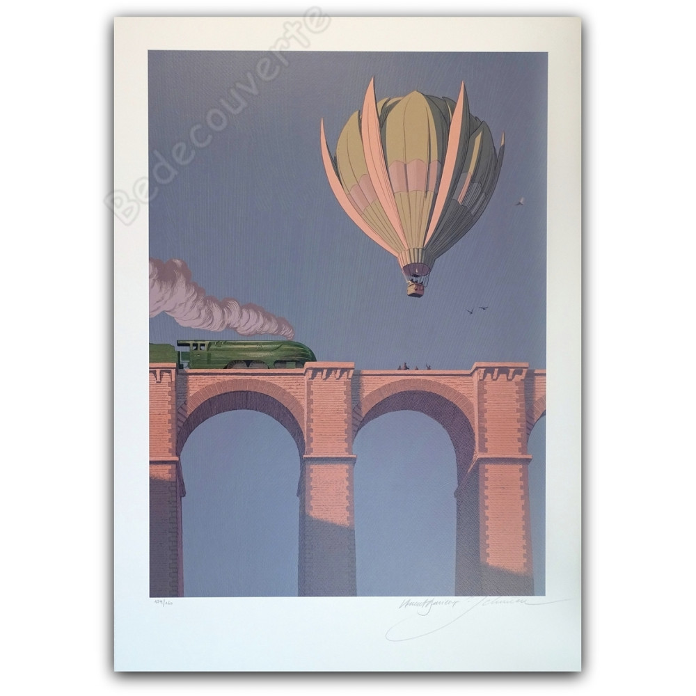 François Schuiten - Laurent Durieux Envie de ralentir variante 2025 François Schuiten - Laurent Durieux Envie de ralentir variante 2025