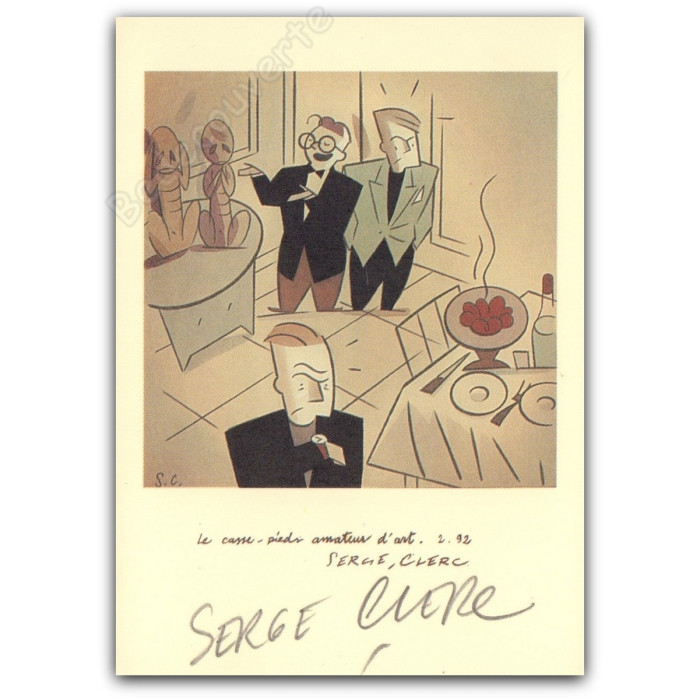 Serge Clerc - Le casse-pied amateur d'art