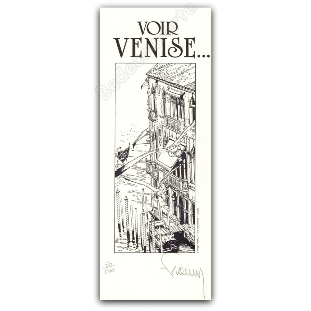 Francq - Largo Winch Voir Venise NB