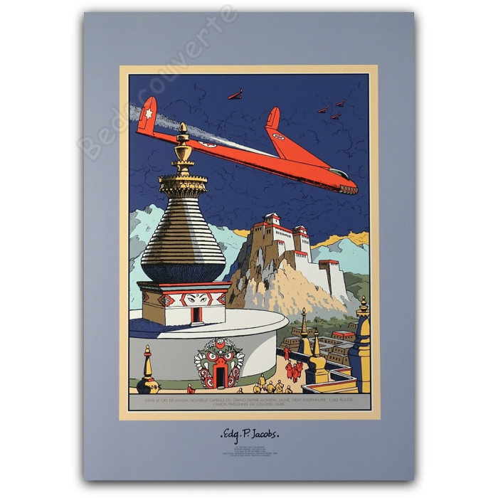Jacobs - Blake et Mortimer Le secret de l'Espadon Archives Internationales 1990