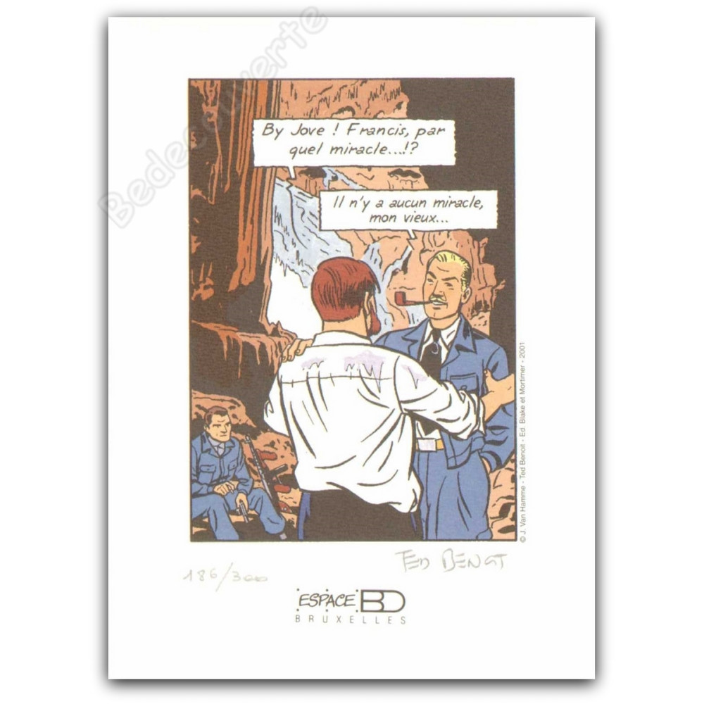 Ted Benoit - Blake et Mortimer by jove Espace BD