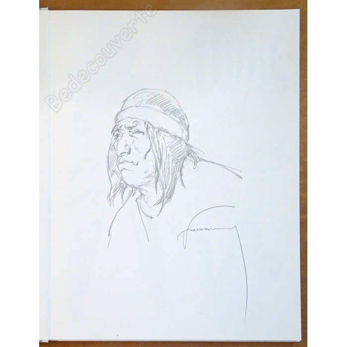 Hermann - Duke 6 Au-delà de la piste Tirage de Luxe + Dédicace n°221/300