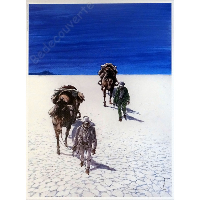 Hermann - Duke 6 Au-delà de la piste Tirage de Luxe + Dédicace n°221/300
