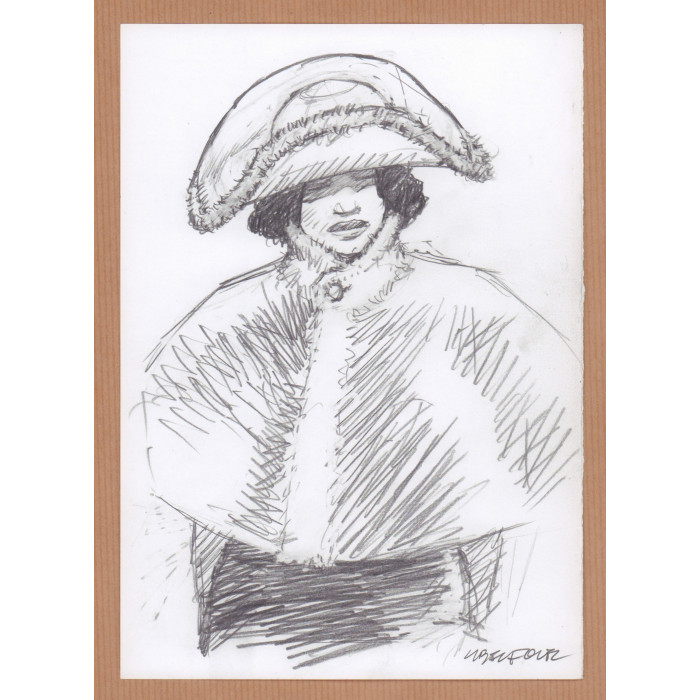 Liberatore Tanino - Dessin Original Personnage 01