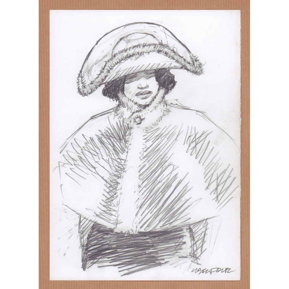 Liberatore Tanino - Dessin Original Personnage 01 Liberatore Tanino - Dessin Original Personnage 01