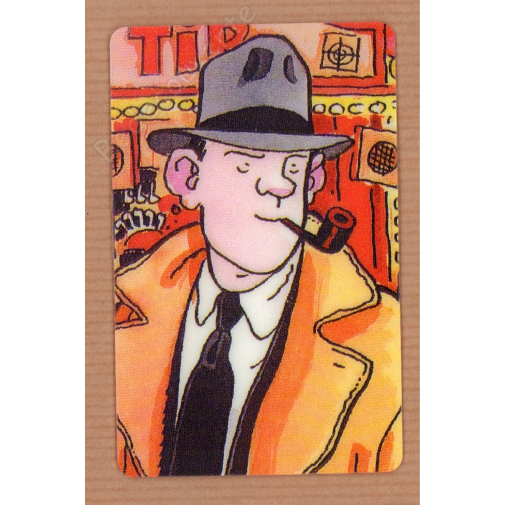 Tardi - Nestor Burma Carte Horizon 48 Signée