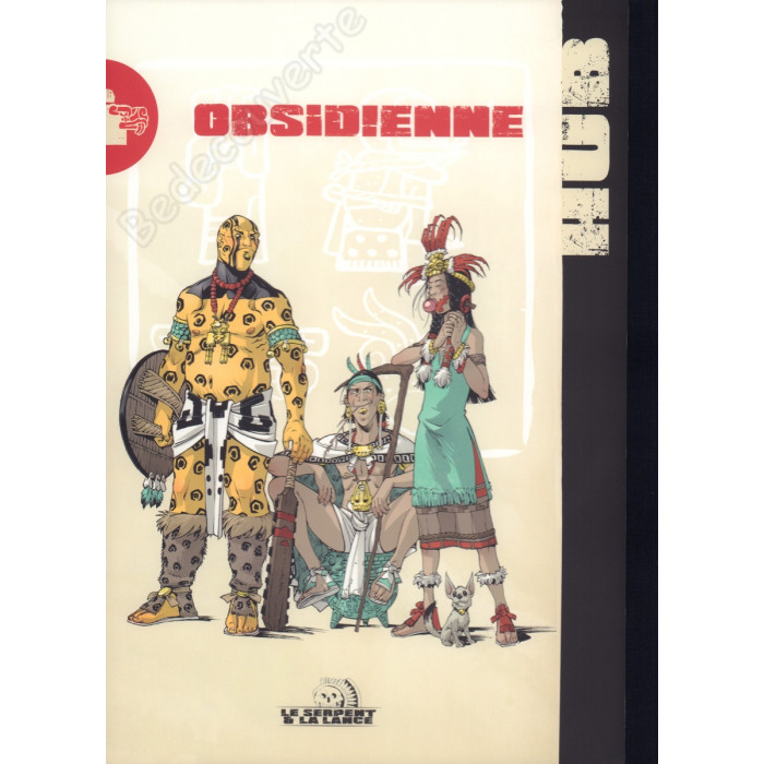 Hub - Pack de 2 portfolios Katana et Obsidienne - Okko et Le Serpent et la Lance