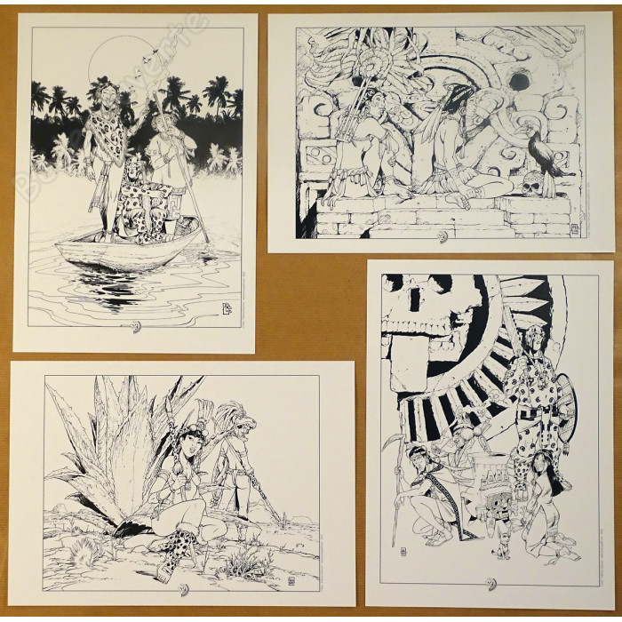 Hub - Pack de 2 portfolios Katana et Obsidienne - Okko et Le Serpent et la Lance