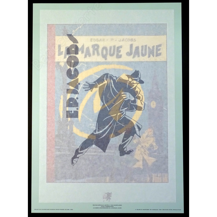 Jacobs - Blake et Mortimer La Marque Jaune Archives Internationales 1993 Jacobs - Blake et Mortimer La Marque Jaune Archives Internationales 1993