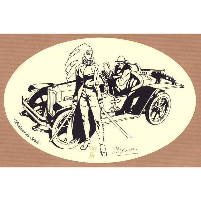 Moreno - Le Régulateur Boulevard des Bulles NB