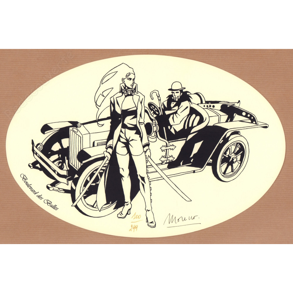 Moreno - Le Régulateur Boulevard des Bulles NB Moreno - Le Régulateur Boulevard des Bulles NB