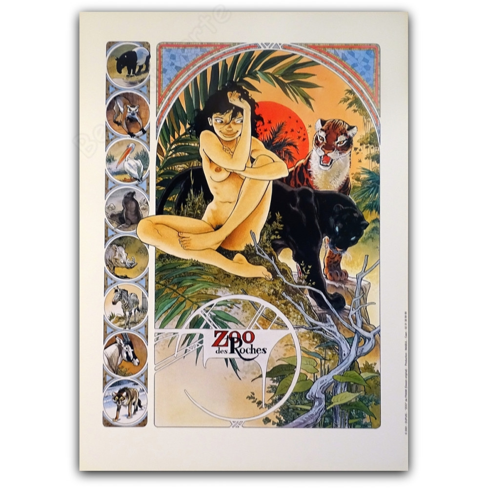 Frank Pé - Zoo des Roches Caen 2001 Frank Pé - Zoo des Roches Caen 2001