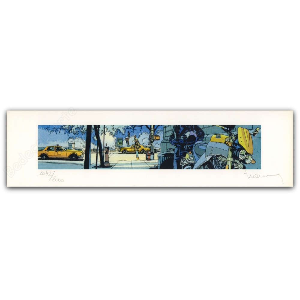 Francq - Largo Winch Taxi et moto Francq - Largo Winch Taxi et moto