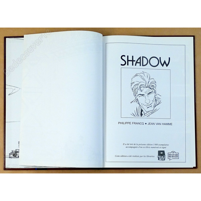 Francq - Largo Winch T12 Shadow Tirage De Luxe