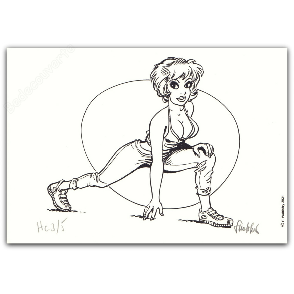 Walthéry - Natacha Gymnastique 2021 NB