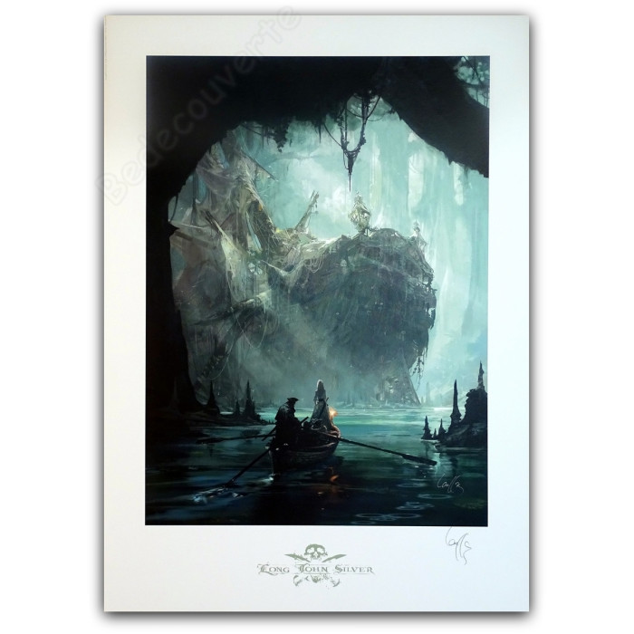 Lauffray - Long John Silver Signé