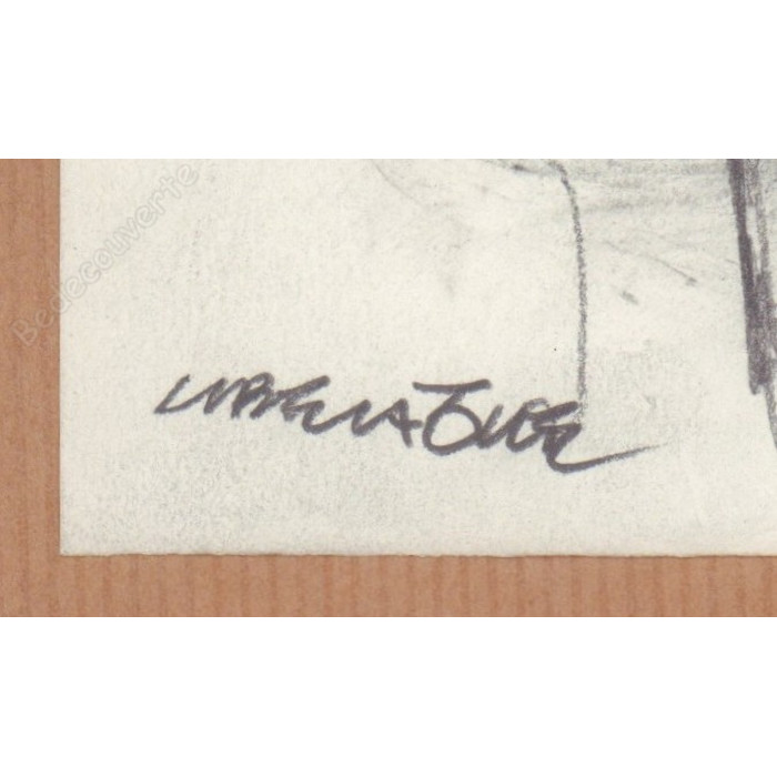 Liberatore Tanino - Dessin Original Personnage 02