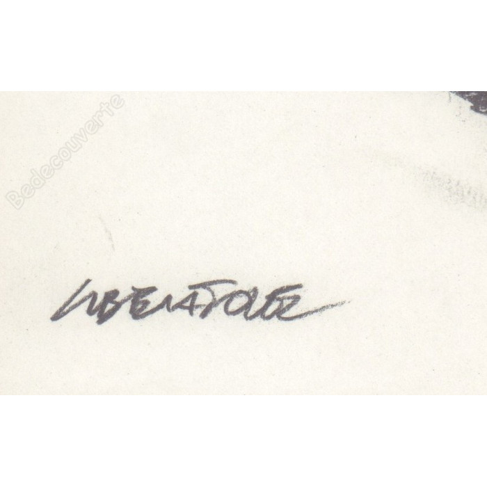 Liberatore Tanino - Dessin Original Portrait RanXerox 09