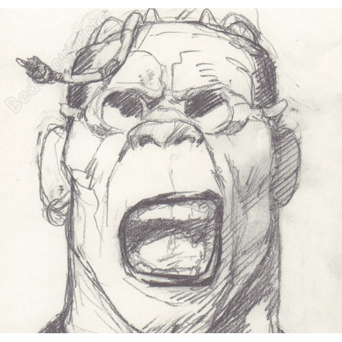 Liberatore Tanino - Dessin Original Portrait RanXerox 09