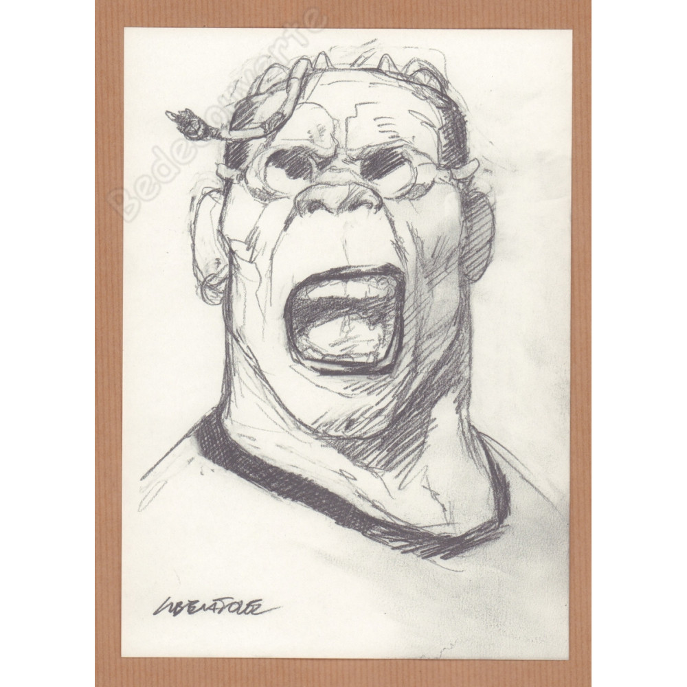 Liberatore Tanino - Dessin Original Portrait RanXerox 09