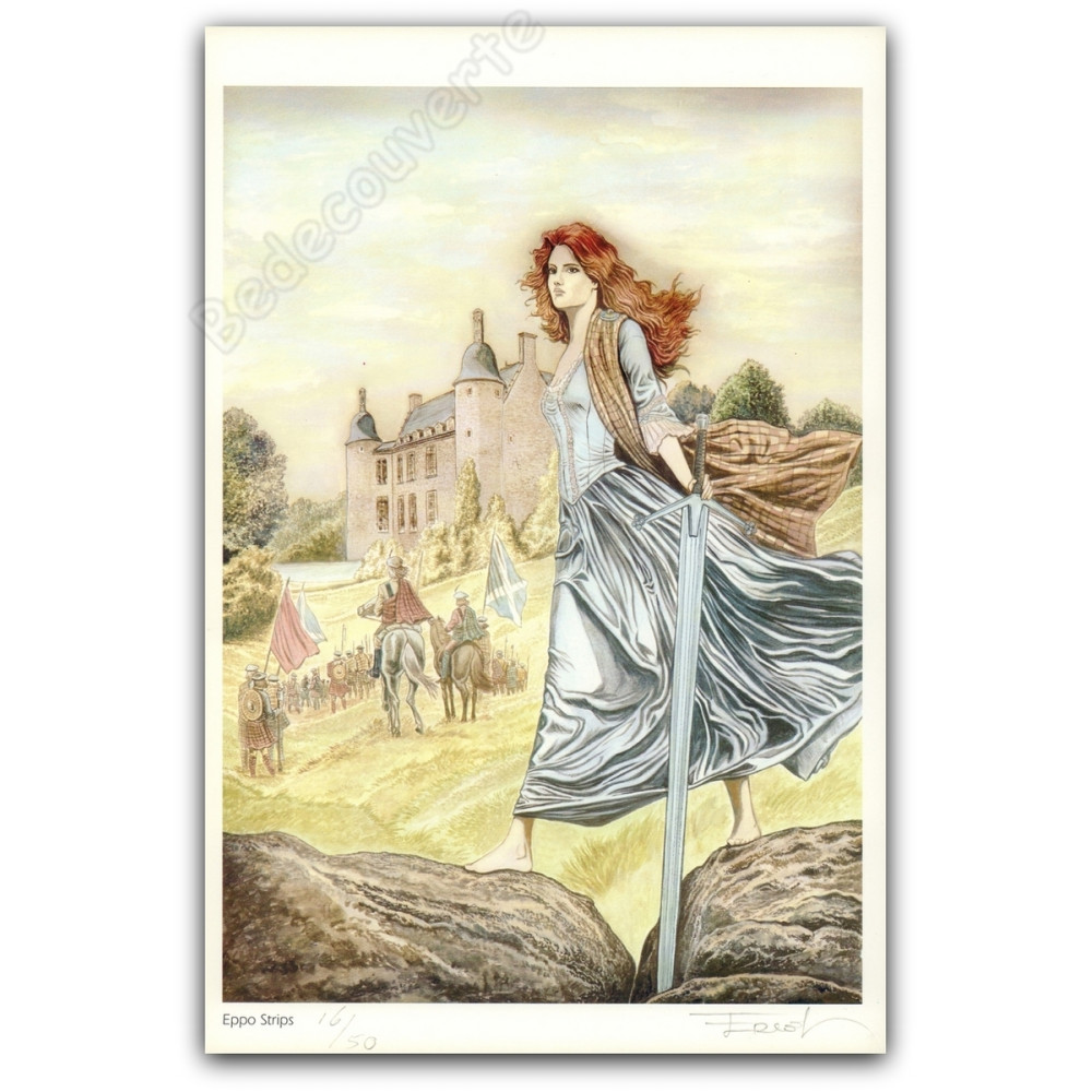 Ersel - Claymore Statue