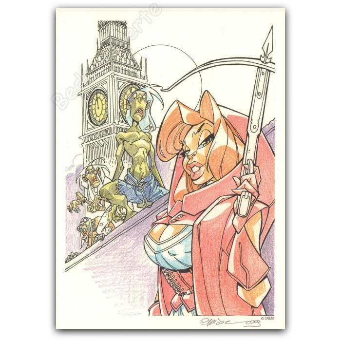 Crisse - Guerrière et monstres