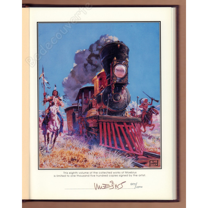 Moebius - Moebius 8 Blueberry Graphitti Designs Tirage limité