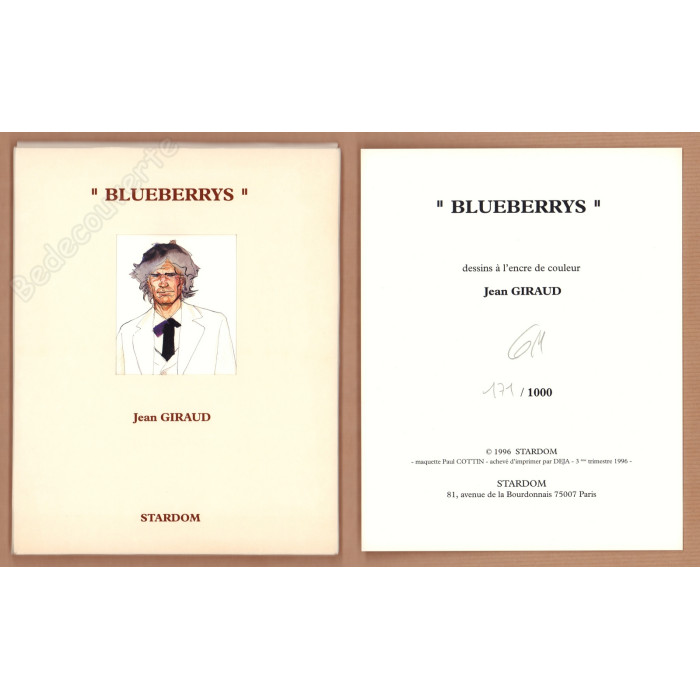 Giraud Moebius - Portfolio Blueberrys 1996