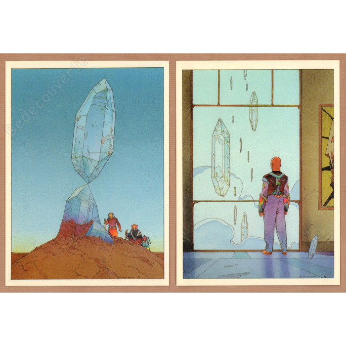 Moebius - Portfolio Cristal Saga 1986