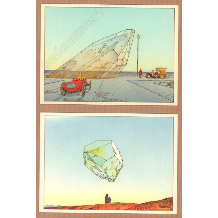 Moebius - Portfolio Cristal Saga 1986