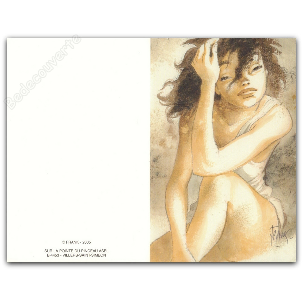 Frank Pé - Carte Zoo Manon 06