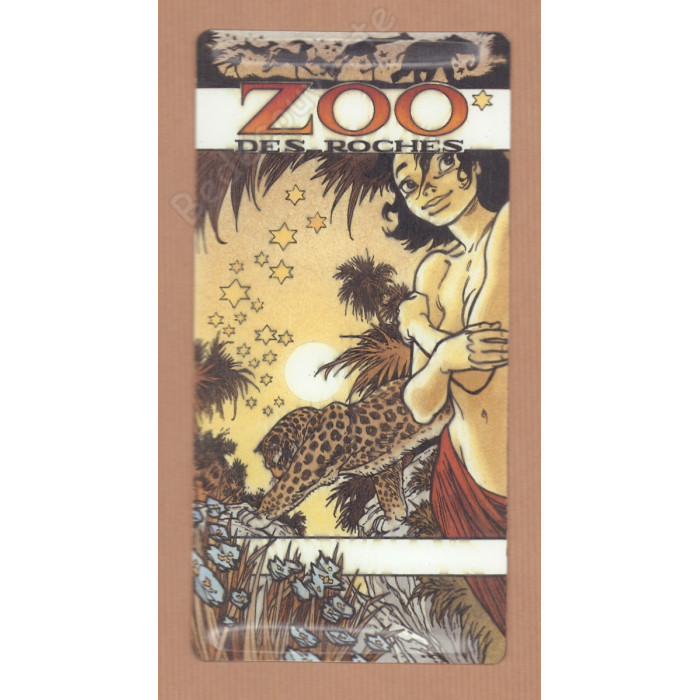 Frank Pé - Plaque métal Zoo