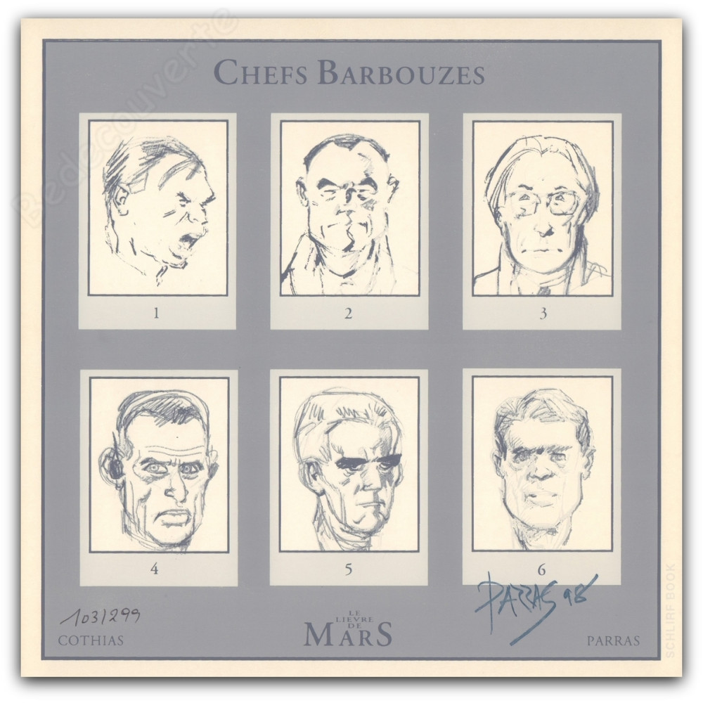 Parras - Le lièvre de Mars Schlirf Book