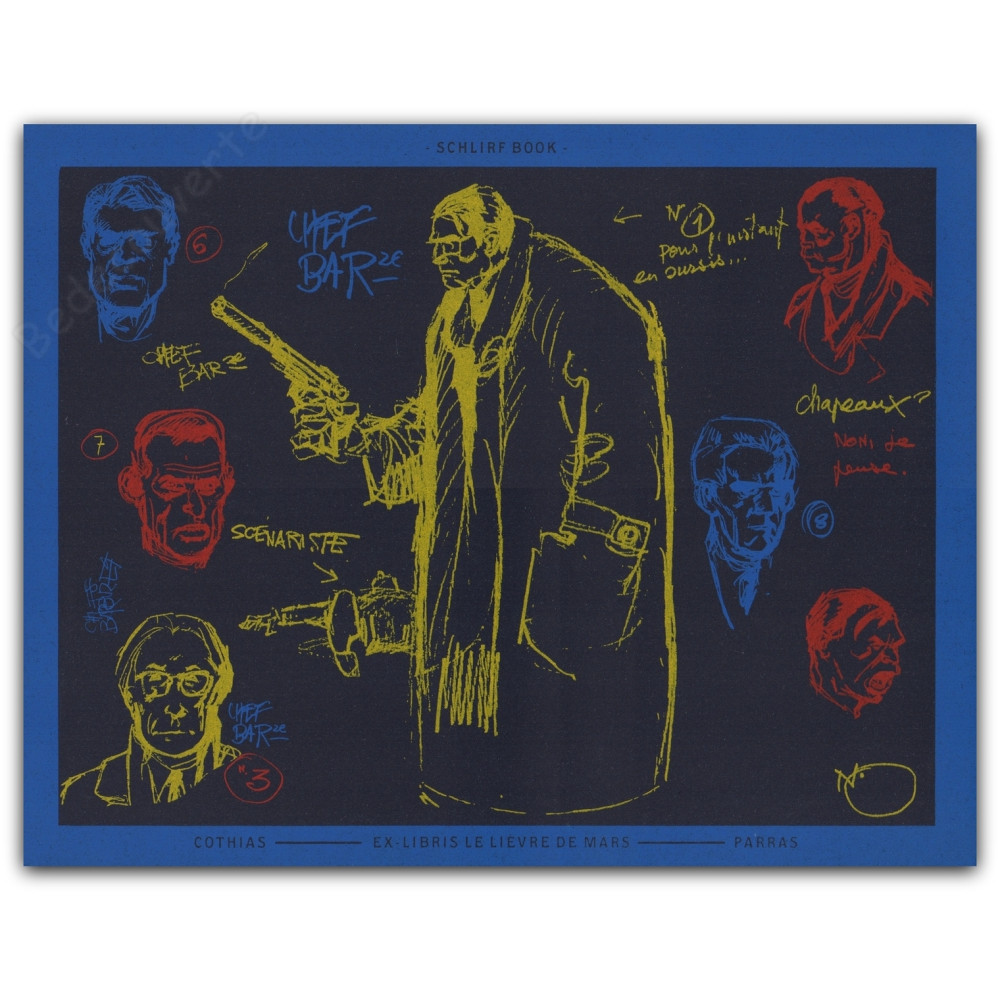 Parras - Le lièvre de Mars Chef Schlirf Book