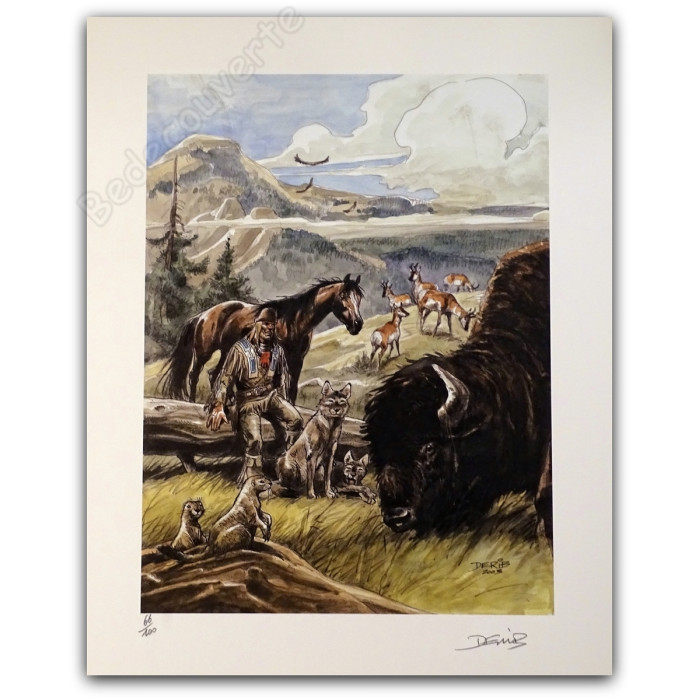 Derib - Buddy Longway Foire agricole d'Eghezée