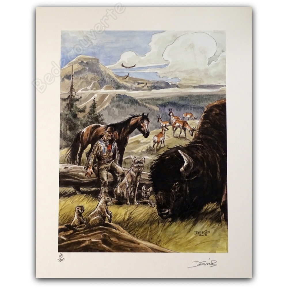 Derib - Buddy Longway Foire agricole d'Eghezée