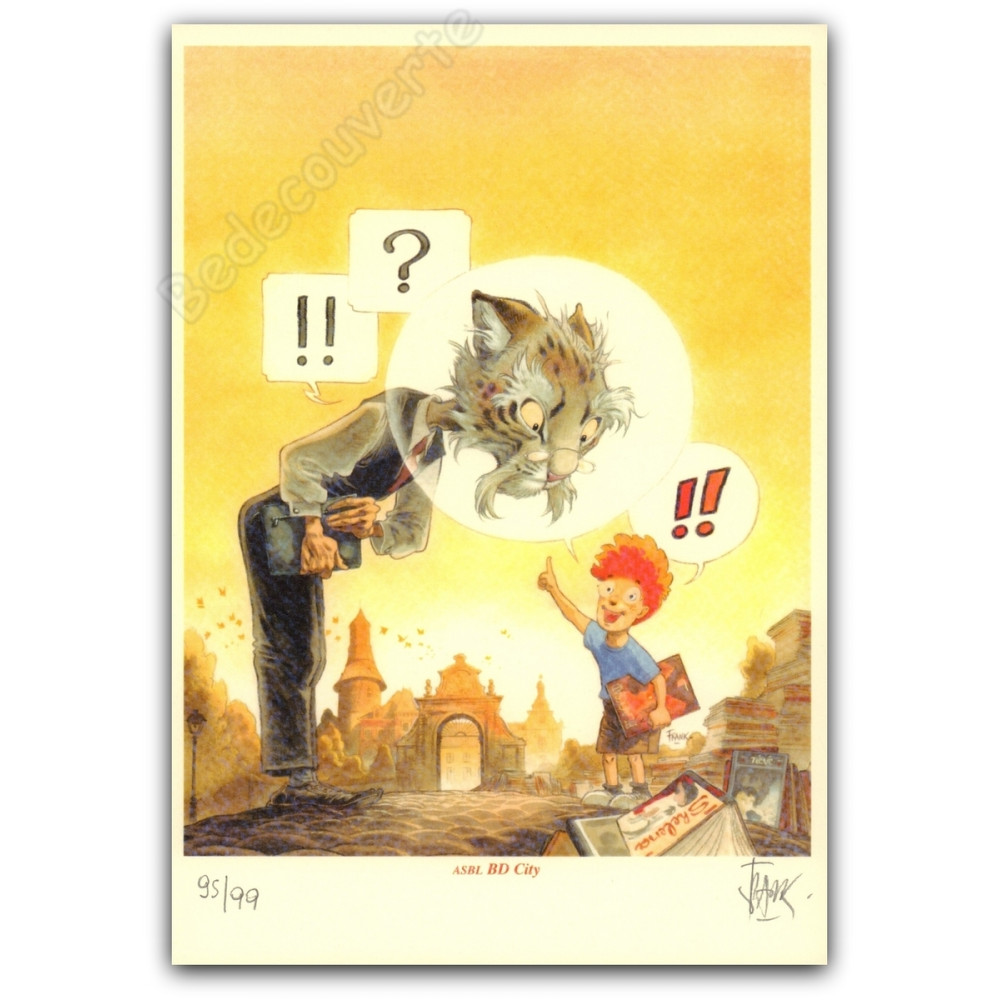 Frank Pé - Broussaille BD City