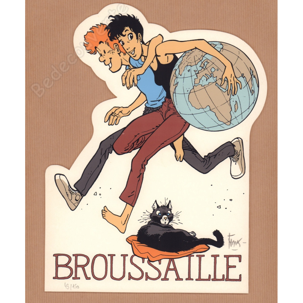 Frank Pé - Broussaille Découpe