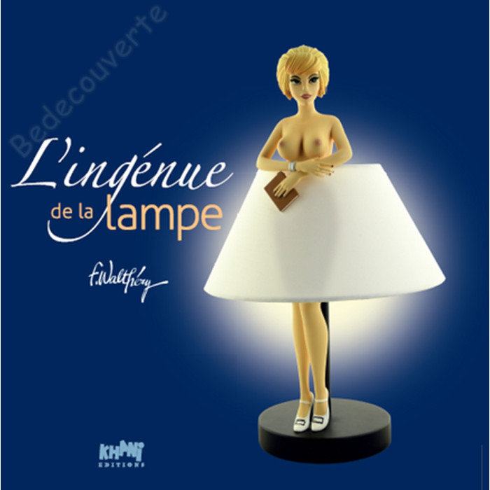Walthéry - Statuette L’ingénue de la Lampe
