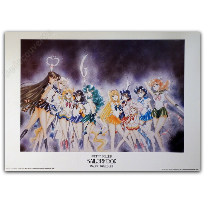 Takeuchi - Sailor Moon Pretty Soldier 1000 Editions 50x70