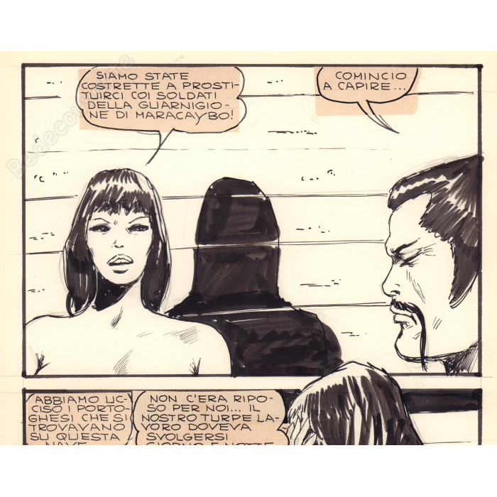 Manara Milo - Planche Originale Jolanda 44-3