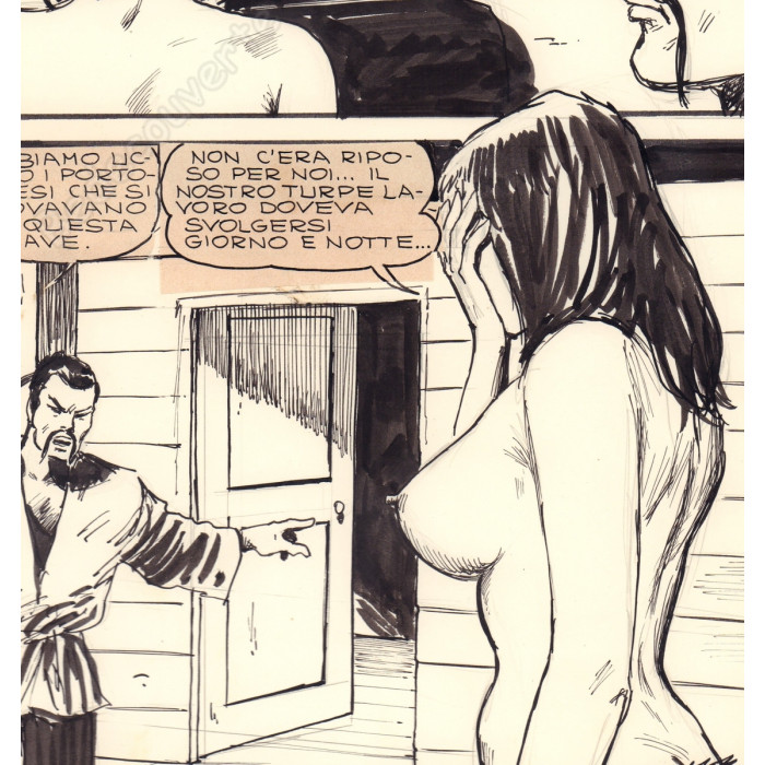 Manara Milo - Planche Originale Jolanda 44-3