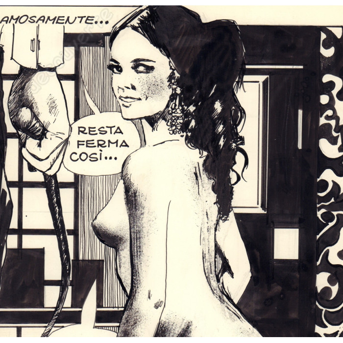 Manara Milo - Planche Originale Jolanda 22-55