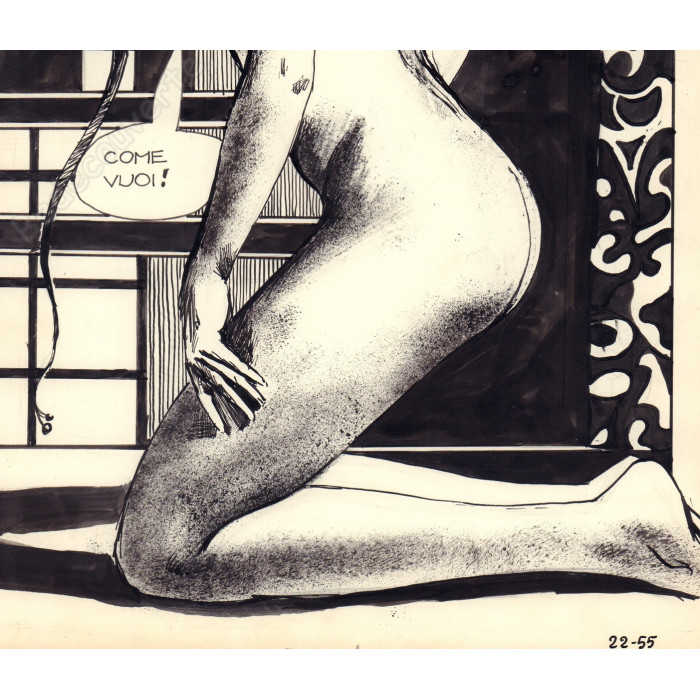 Manara Milo - Planche Originale Jolanda 22-55