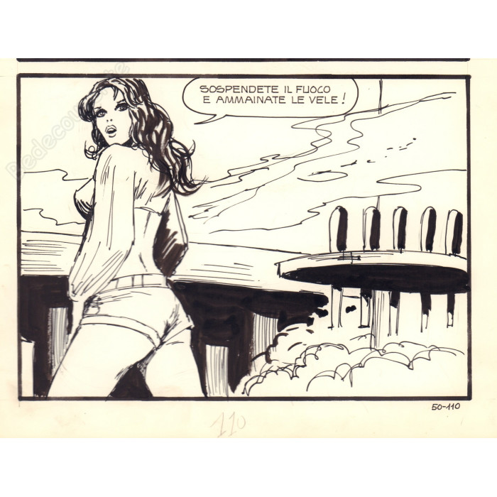 Manara Milo - Planche Originale Jolanda 50-110