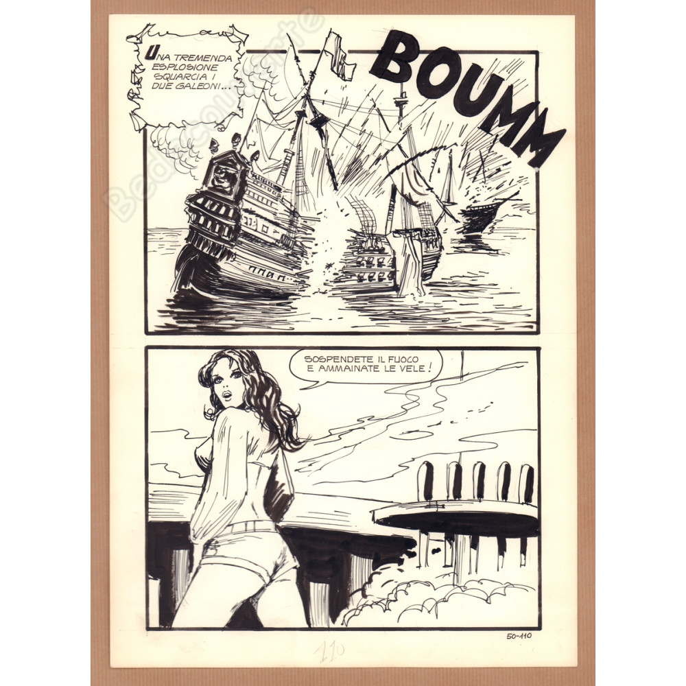 Manara Milo - Planche Originale Jolanda 50-110